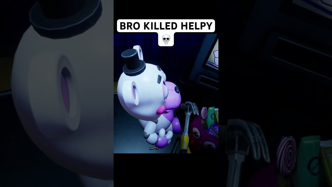 How to KILL HELPY in FNAF VR😭