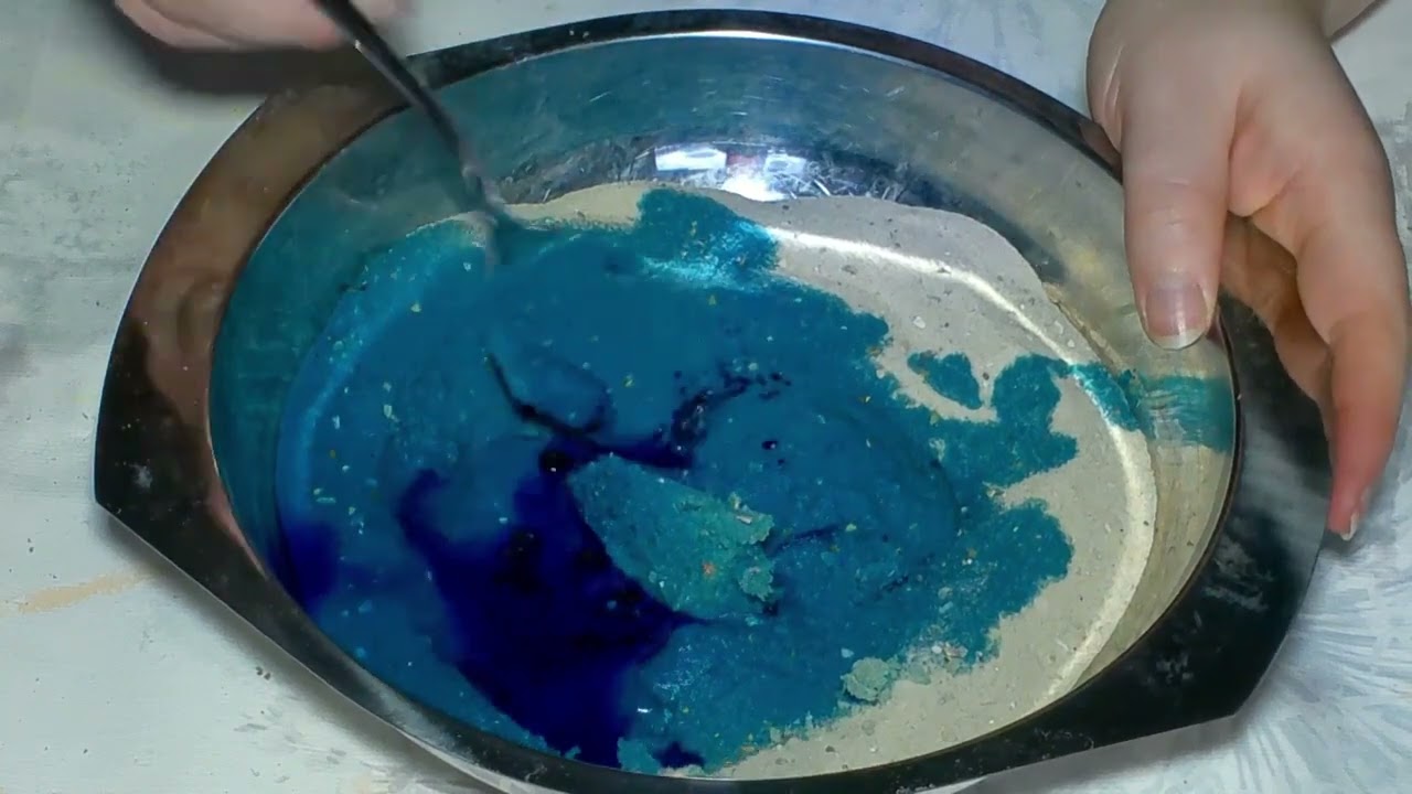 Sand schnell und einfach einf&auml;rben f&uuml;r Sensoriktabletts oder Deko (F&uuml;r Krippe/Kindergarten/Zuhause)