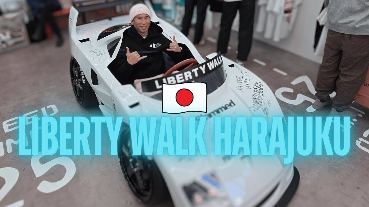 Visiting Liberty Walk Tokyo + Iconic Mazda RX7 | Japan Vlog