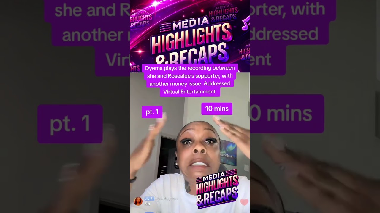 Dyema plays the recording of Taseta, addressed Virtual Ent, pt. 1