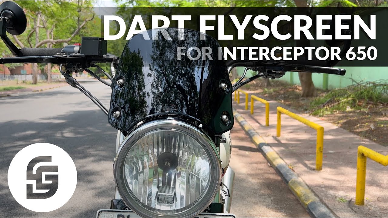 Dart Flyscreen for Intereceptor 650 Installation