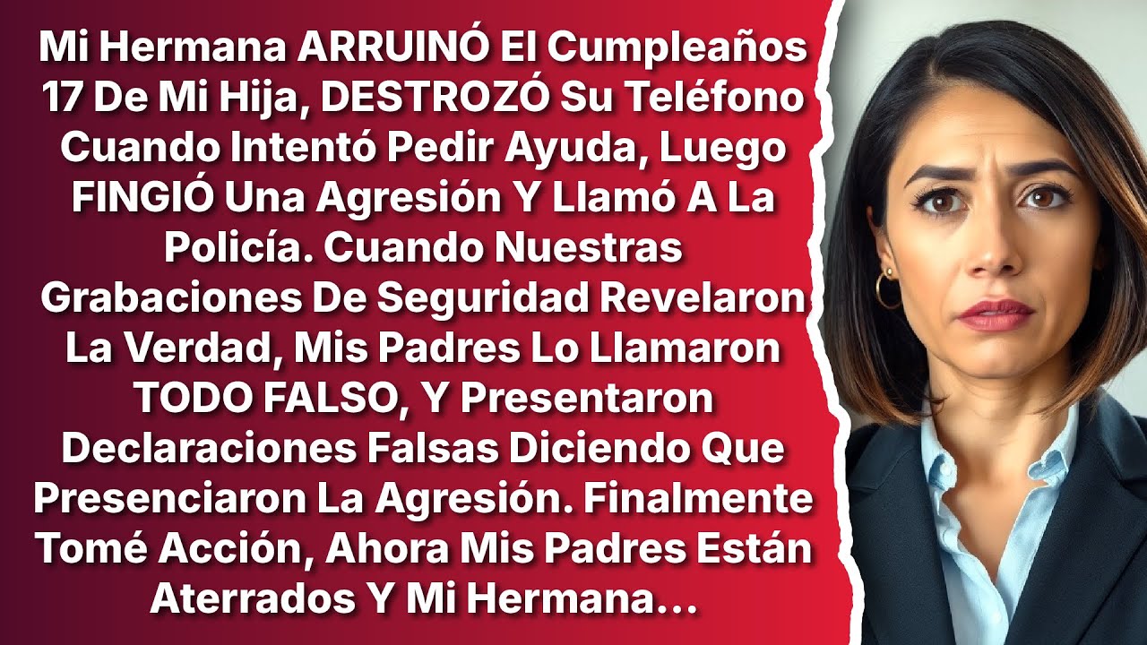 Mi Hermana ARRUINÓ El Cumpleaños De Mi Hija, DESTROZÓ Su Teléfono Cuando Intentó Pedir Ayuda, Así Qu