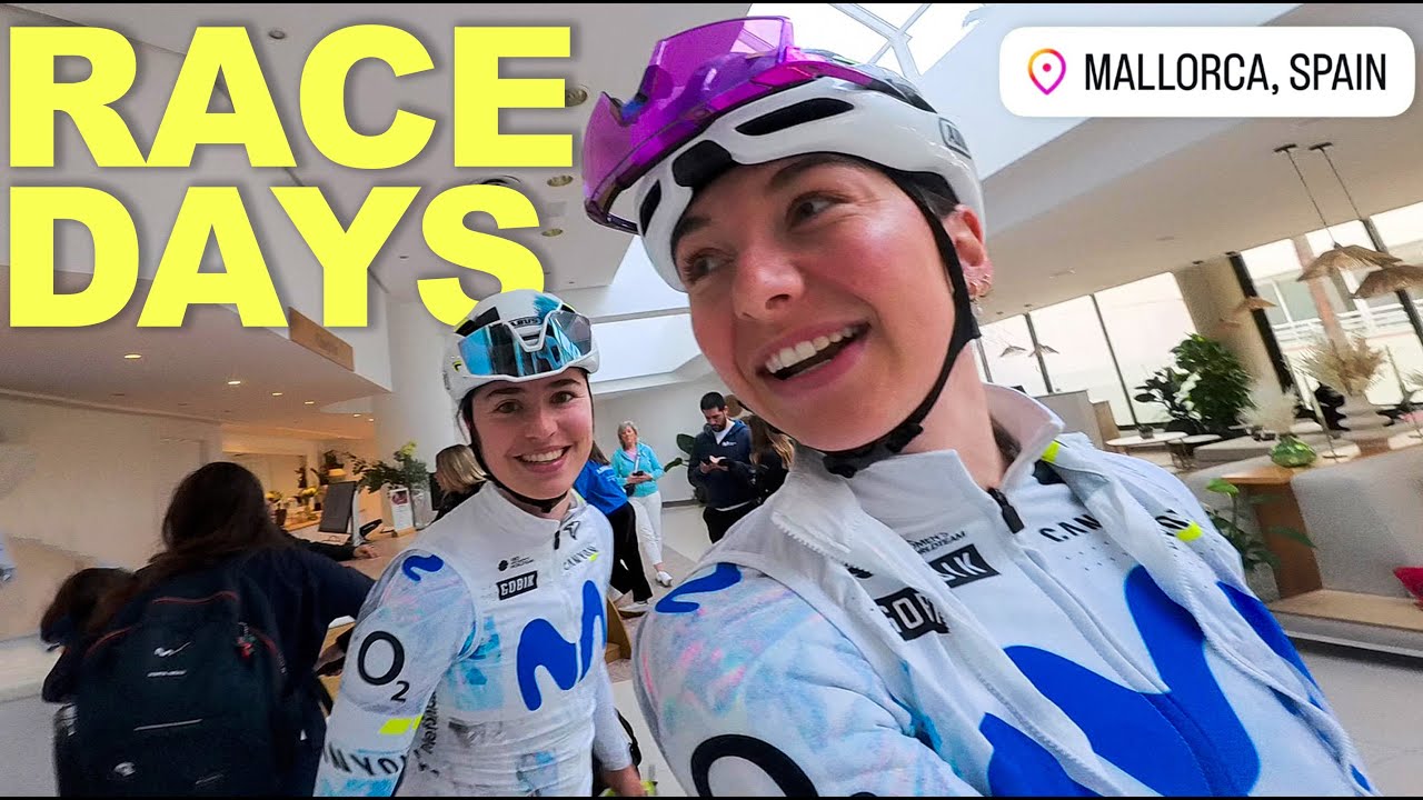 RACE DAYS in Mallorca 🚴‍♂️ | Liane’s Life #16