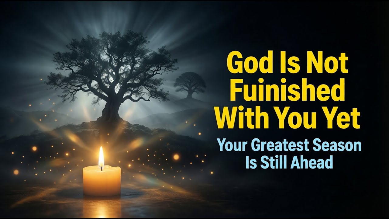 “God Is Not Finished With You Yet — Your Greatest Season Is Still Ahead”