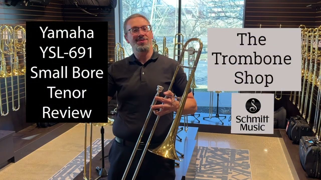 VINTAGE YAMAHA!? Yamaha YSL-691 Small Bore Tenor Trombone Review