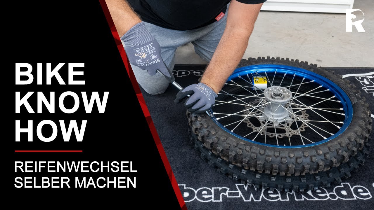 Motorradreifen montieren per Hand - Riders-Store.de Bike Know How