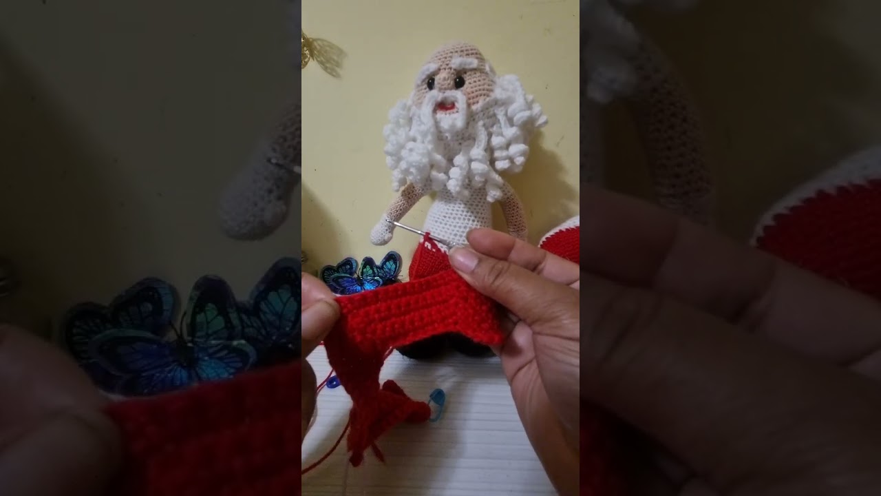 Chaqueta y gorro de Santa claus 