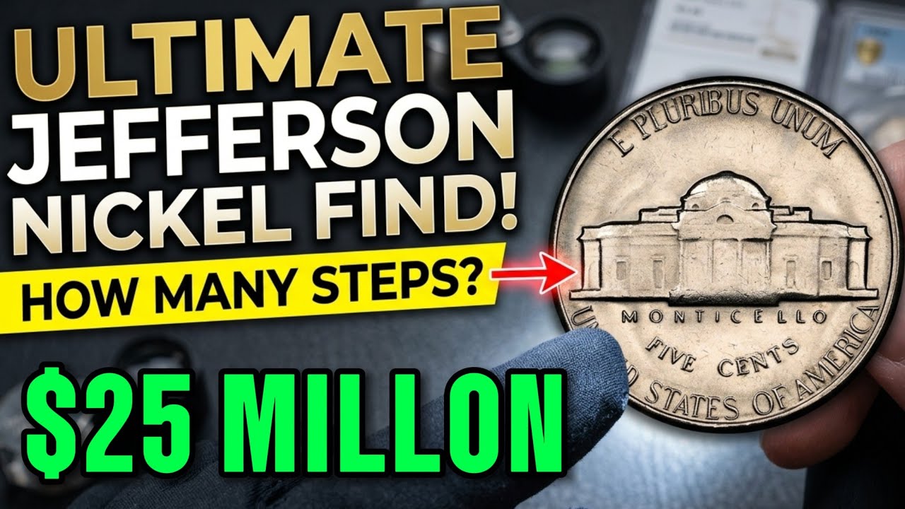 Most Valuable Jefferson Nickel Five Cents Coins 1970 D 1971 D 1972 D United States Of America 