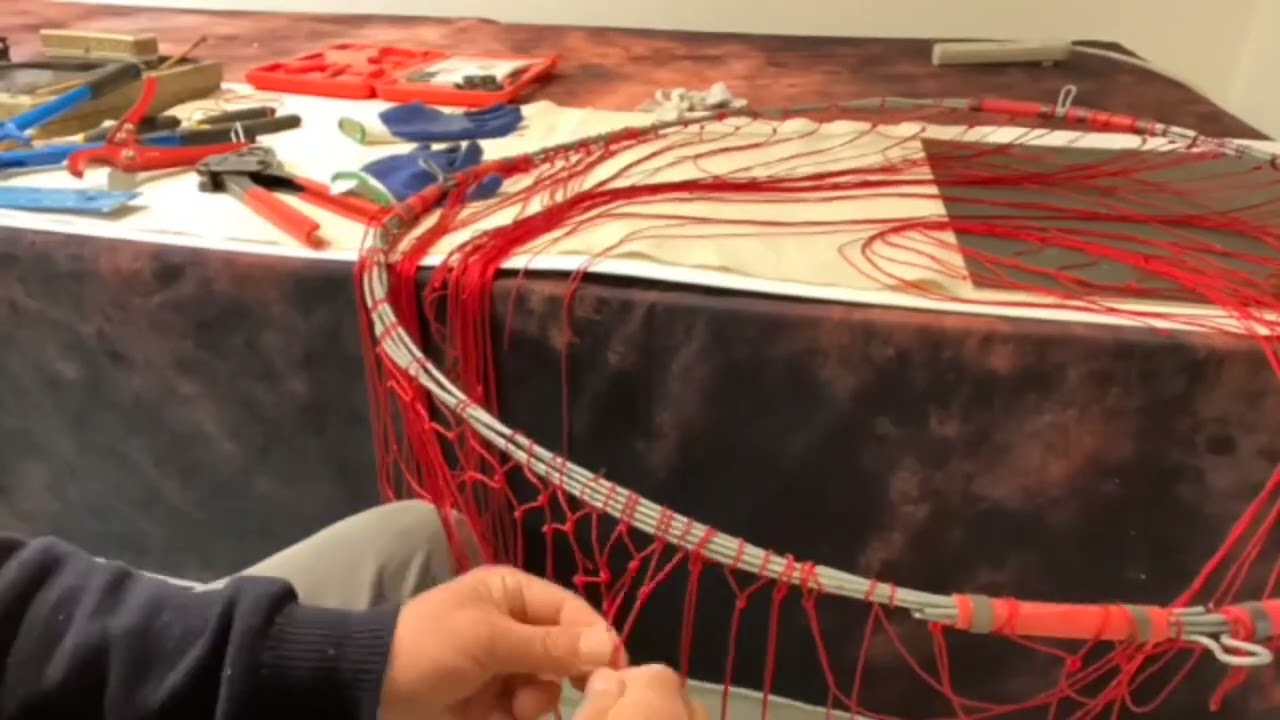DIY Bridge Net 自制桥钓抄网