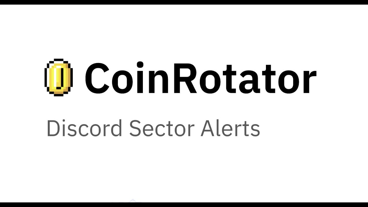 Crypto 4hr Discord Sector Alerts - CoinRotator