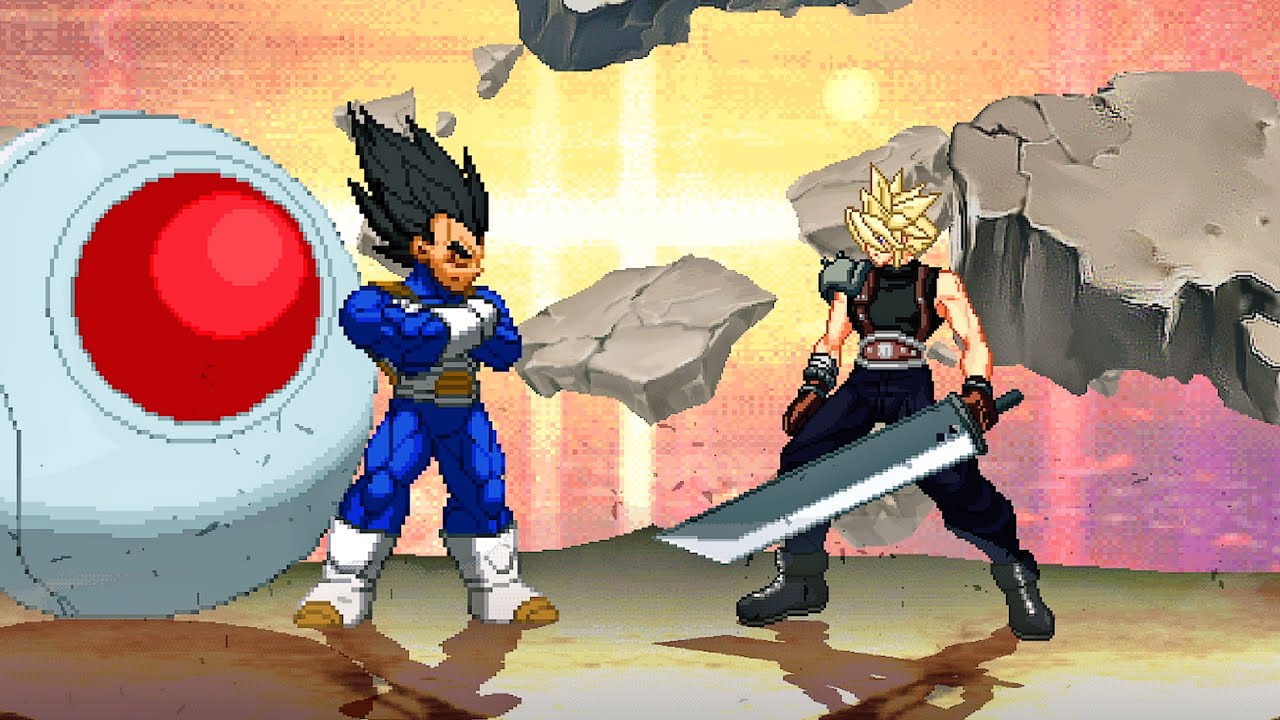 Vegeta Vs. Cloud Strife - Ex SOLDIER