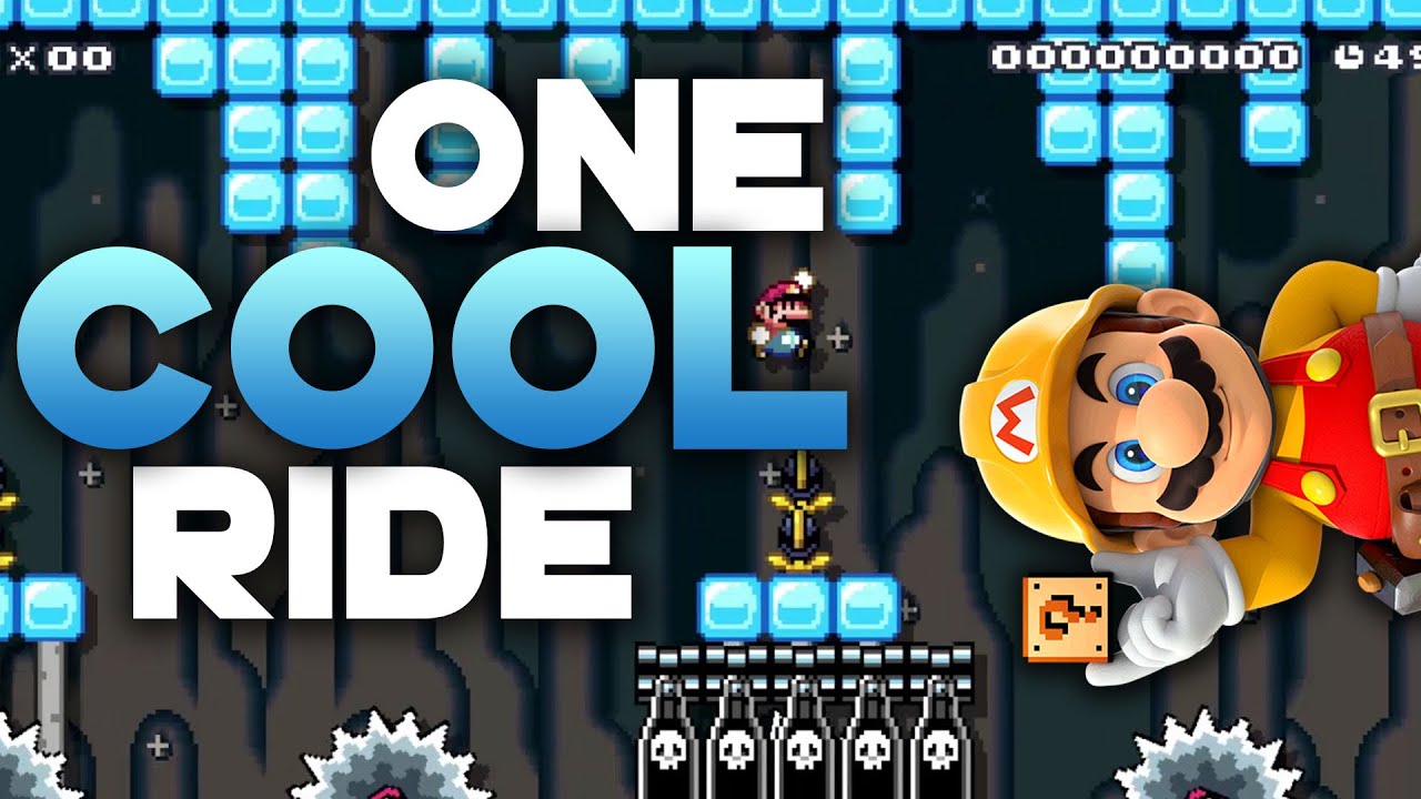 Super Mario Maker - One COOL Ride - Level Showcase