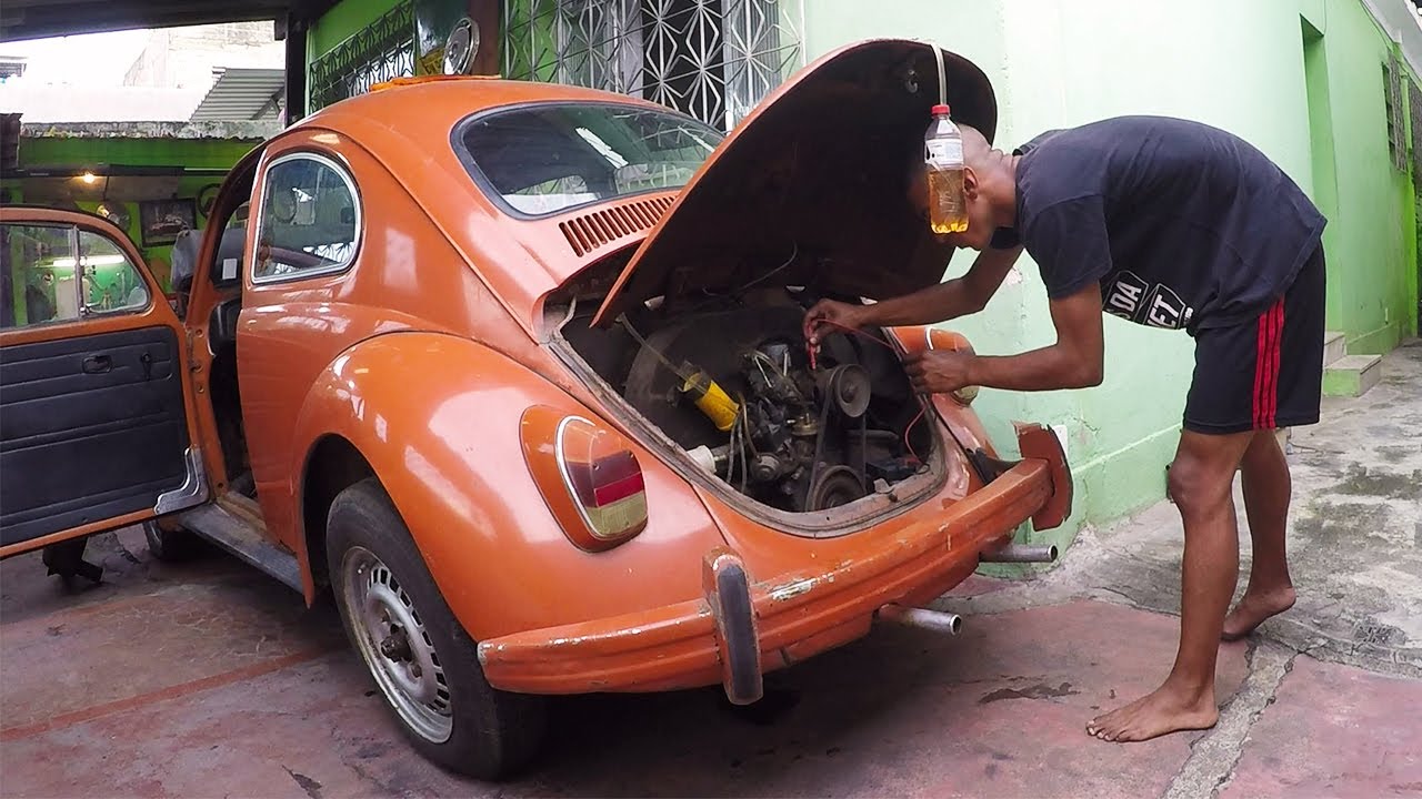 SERÁ QUE O FUSCA ABANDONADO 10 ANOS VAI FUNCIONAR? EP.4