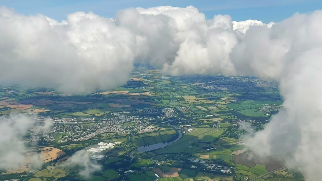 Flying from Newquay to Dublin Airport