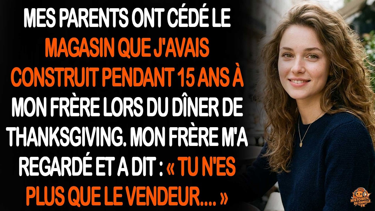 Mes Parents Ont Légué Mon Empire De 15 Ans À Mon Frère ; J'ai Légalement Démantelé Son Rêve.