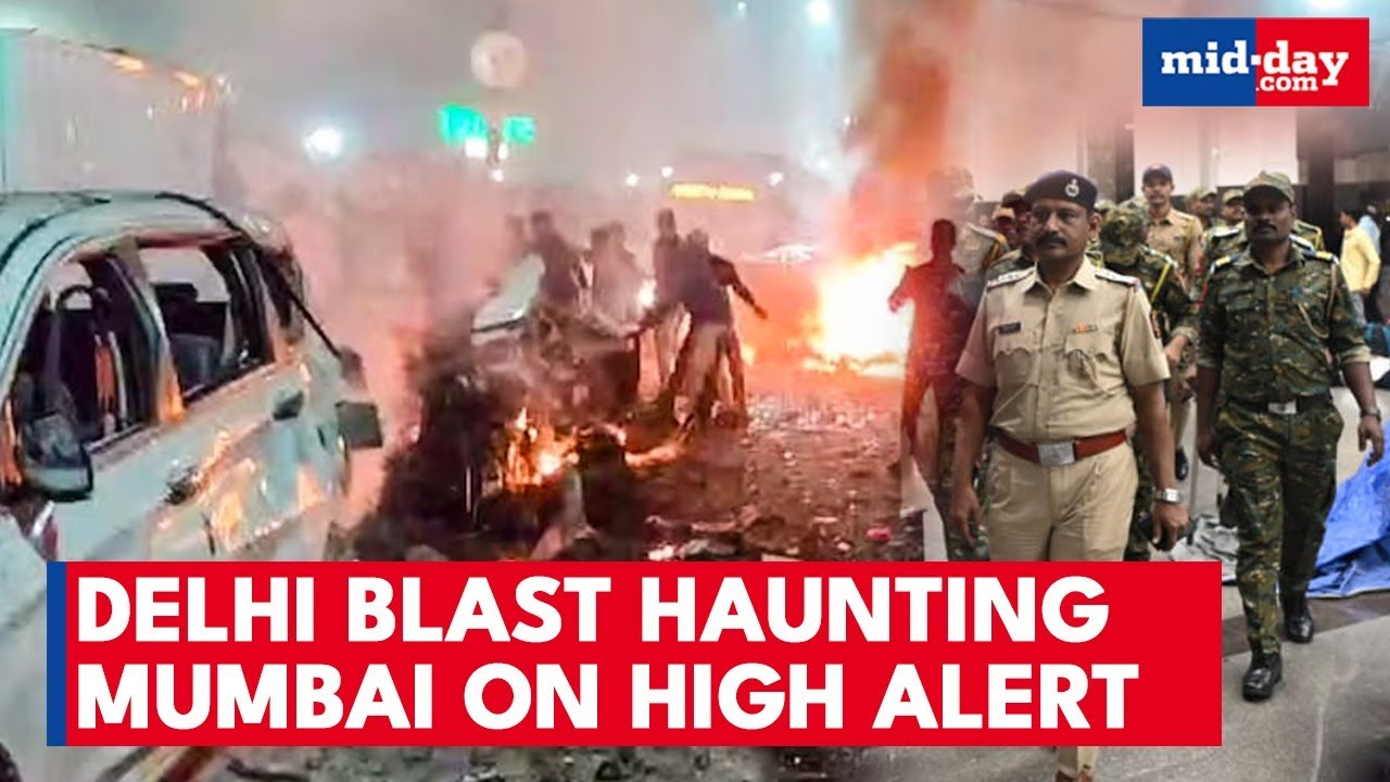 Mumbai on HIGH ALERT After Delhi Red Fort Blast; Public Security Tightened