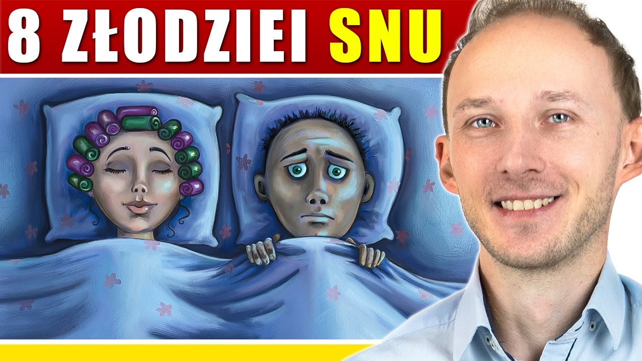 Nie r&oacute;b tak przed snem! 8 nawyk&oacute;w, kt&oacute;re rujnują sen | dr Bartek KR&Oacute;CEJ