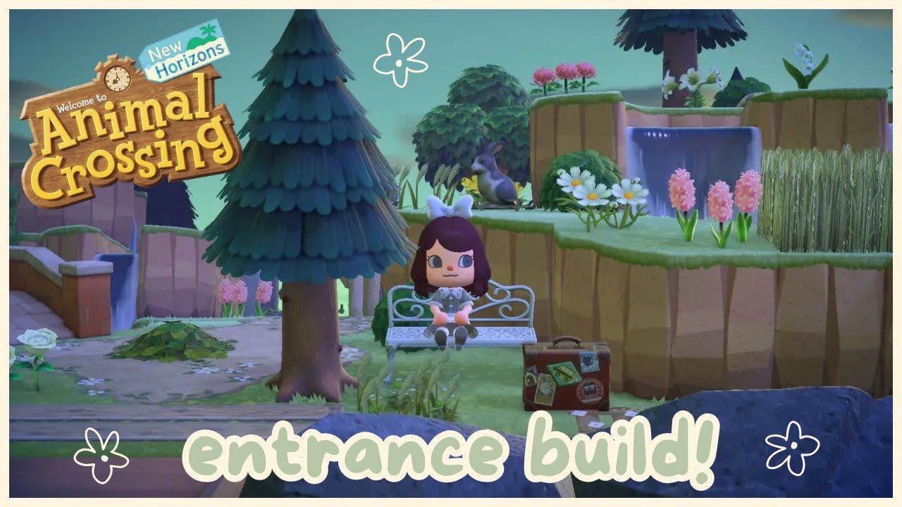 ACNH | Grandmacore Entrance Speedbuild! 🌼