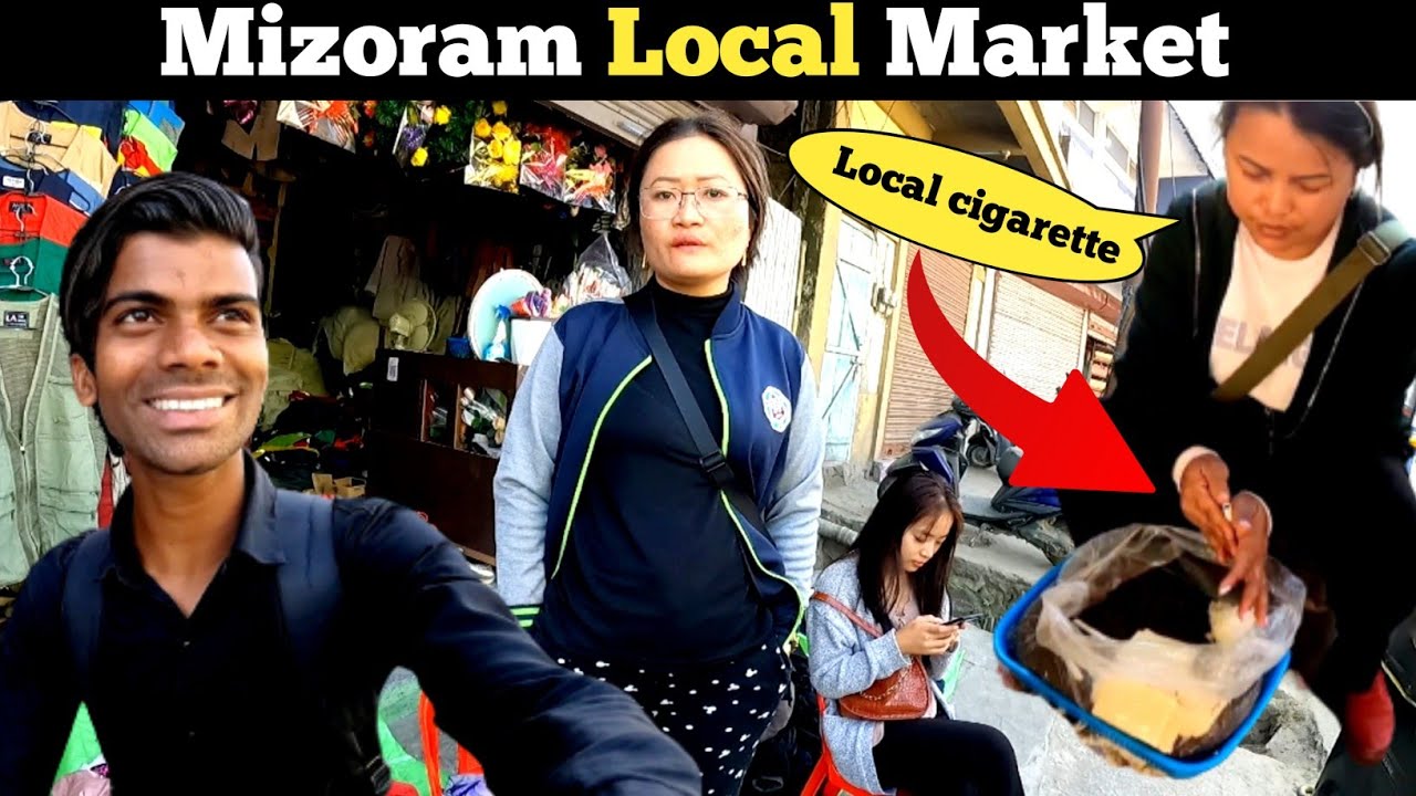 Local Village Market Mizoram | Mizoram Local Market | Mizoram Vlog