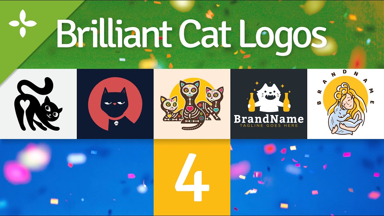 Great Cat Logos: Review of 5 Brilliant Cat Logos