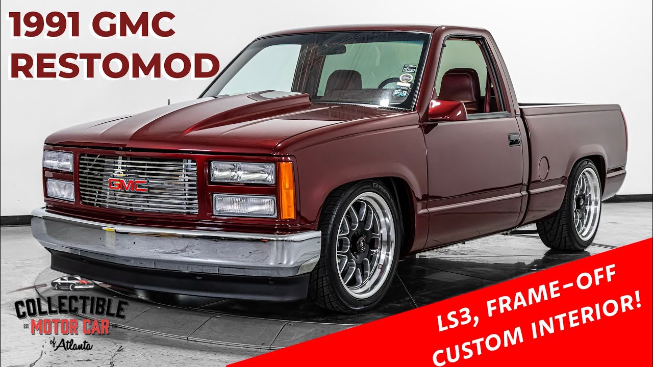 Обзор модифицированного GMC C1500 1991 года от Collectible Motorcar of Atlanta.