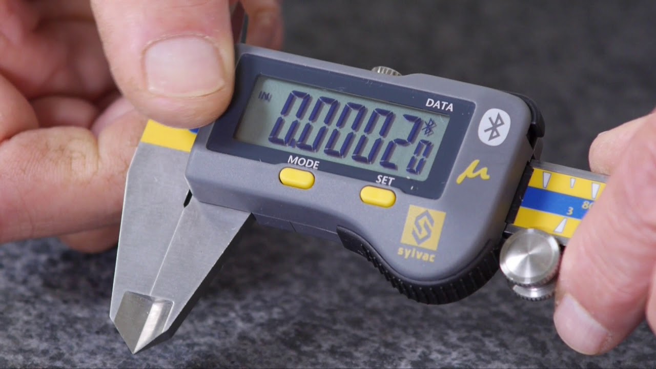 Fowler Micron High Resolution Electronic Caliper 54-100-100-0