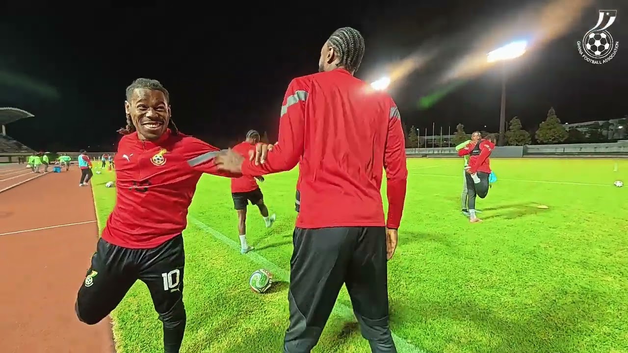 BLACK STARS FIRST TRAINING IN NAGOYA-JAPAN