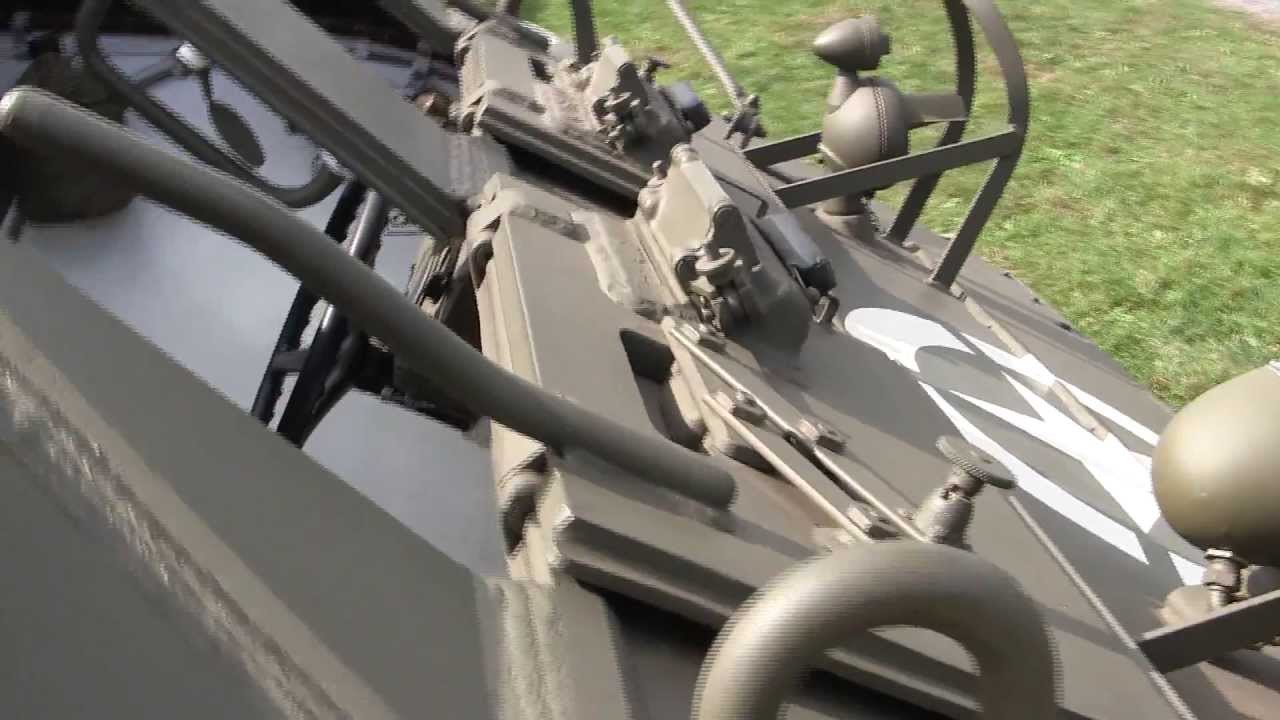 M20 Armored car Detail walk around video. Red Ball Military Vehicle Show Gilbert PA 2013