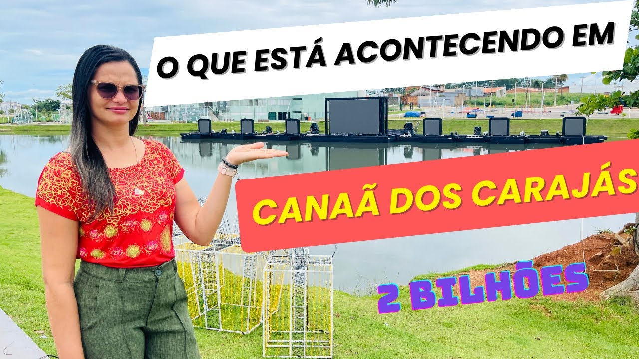 VEJA O QUE ESTÁ ACONTECENDO COM CANAÃ DOS CARAJÁS PARÁ, A MAIORIA NÃO ESTÁ VEN@CARAJAS RUSTICO