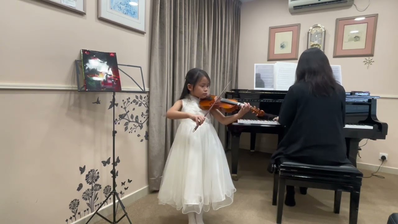ABRSM 24’ Grade 3 violin A3/B2/B3/C1 (Distinction) @7 (Rehearsal)