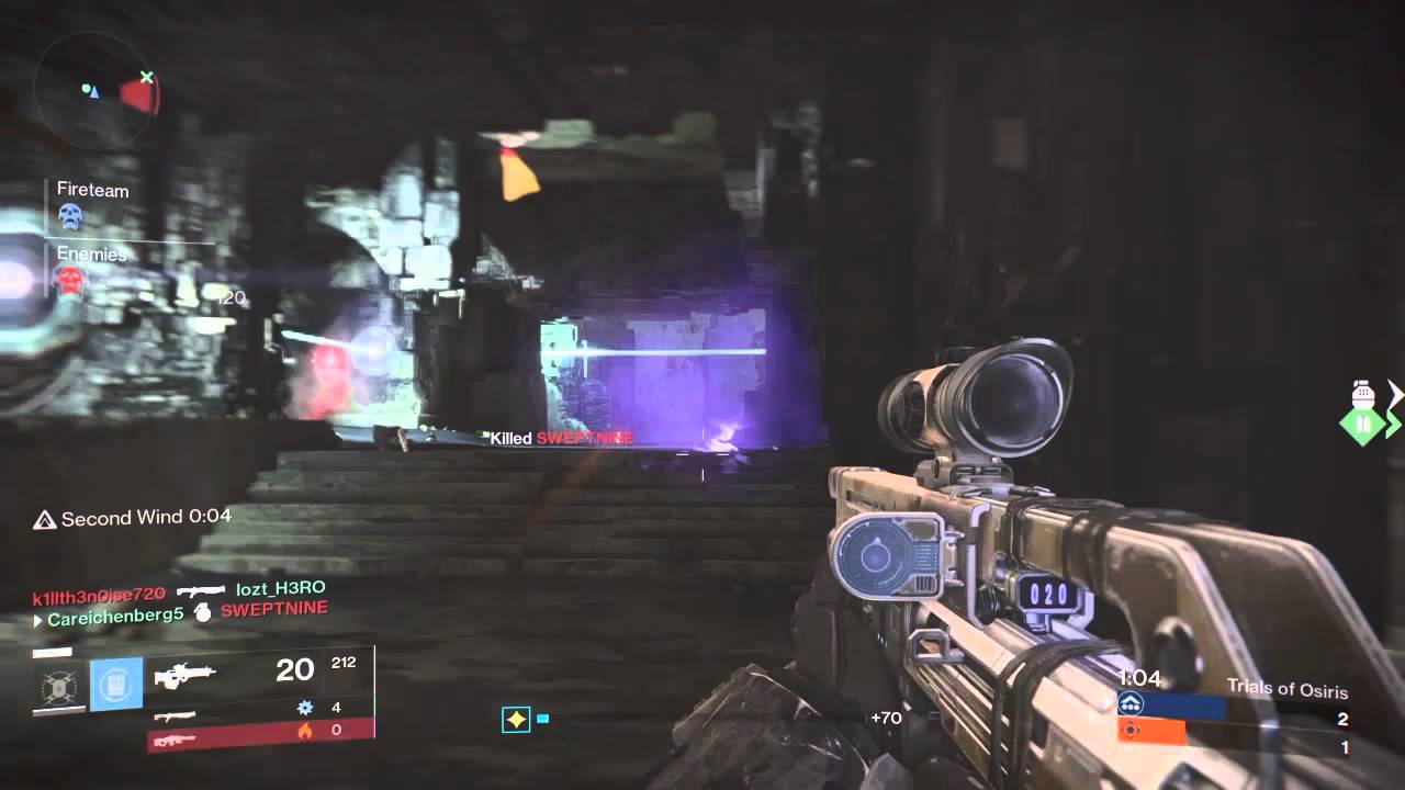 Seeking lightning grenade!