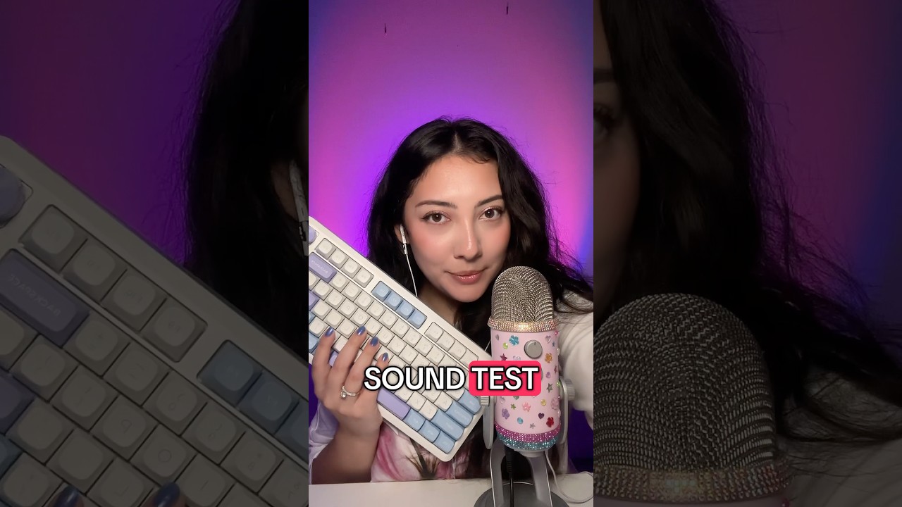 I got a new keyboard and it sounds amazing! Redragon K681 #asmr #keyboardasmr
