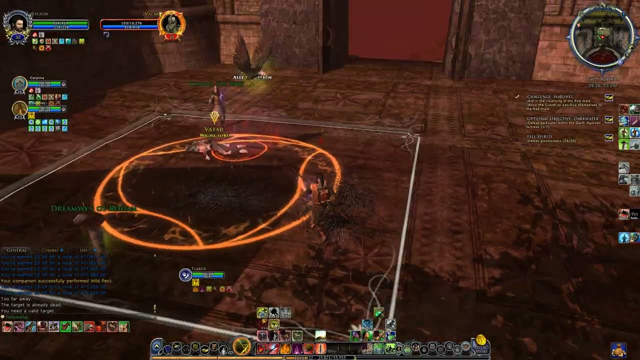 Lotro | Lore-master - Naruhel The Red-maid - Garth Agarwen Fortress