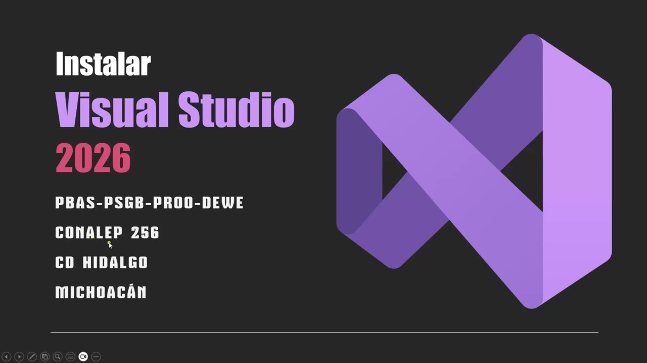 Descarga e instalación de Visual Studio optimizaddo para SQL