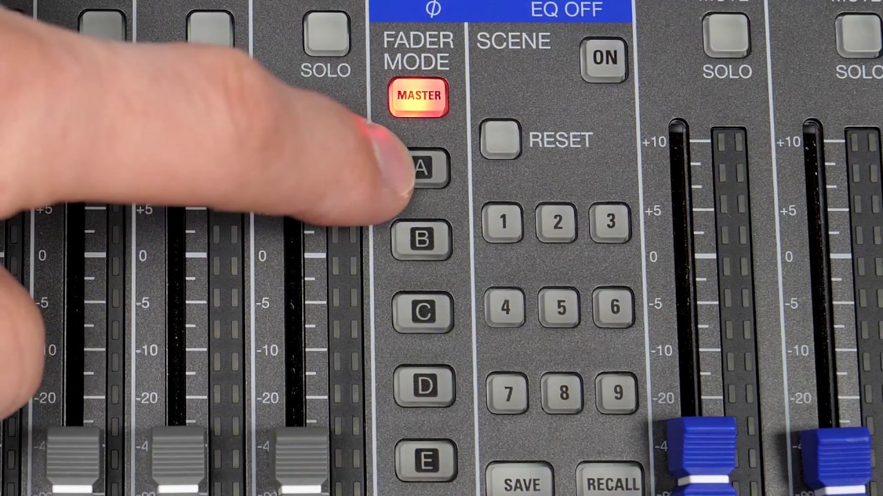 Zoom LiveTrak L-20 Mix Minus setup