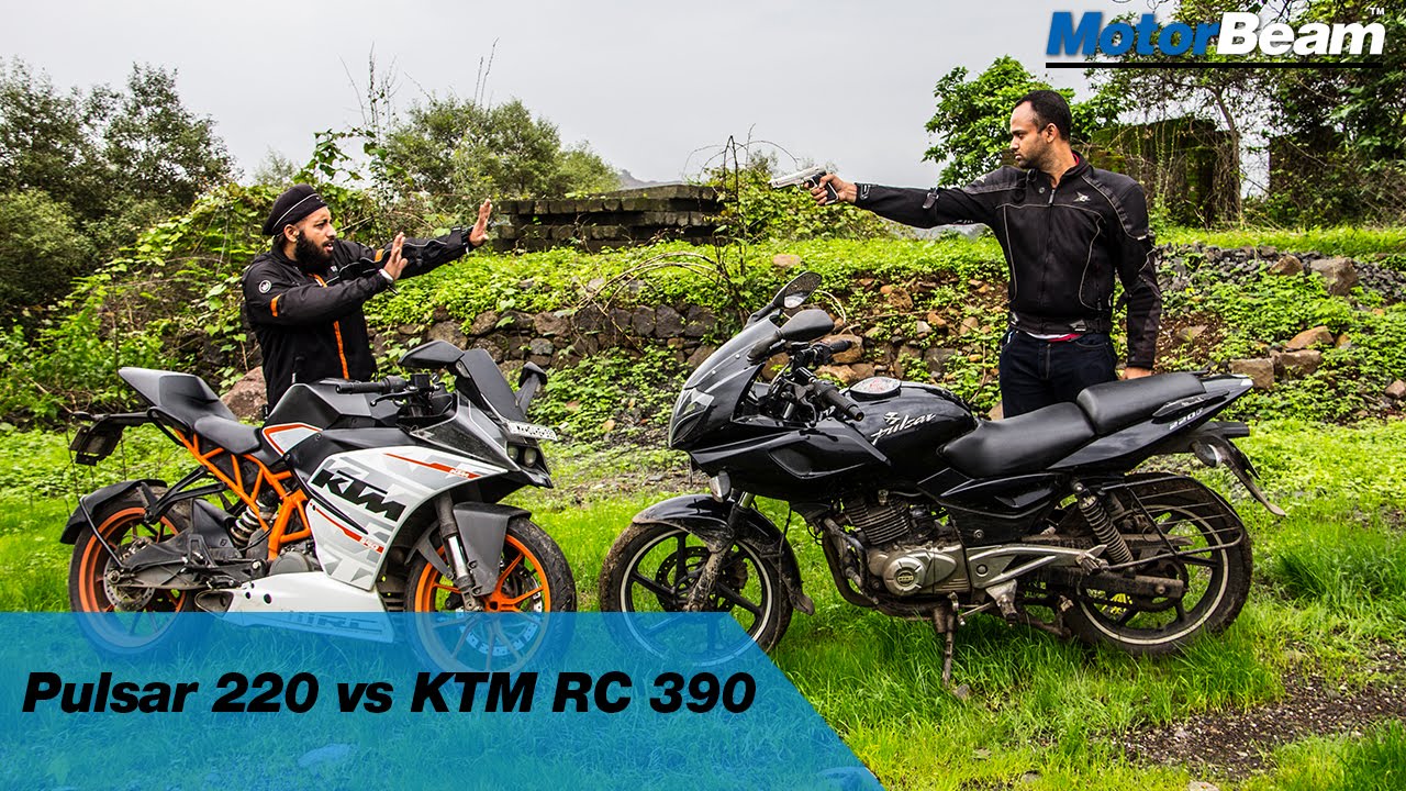 Pulsar 220 vs KTM RC 390 - Fanboys: Episode 1 | MotorBeam