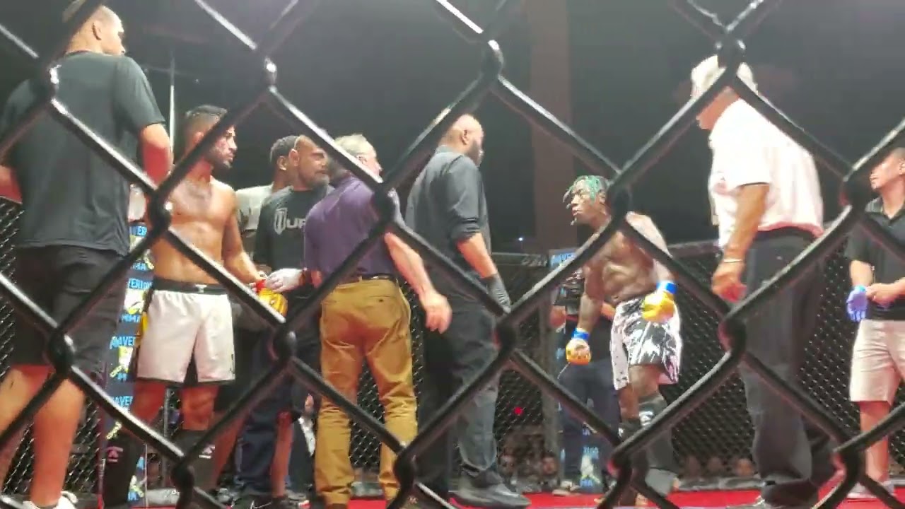 Fighter blatantly ignores referee, gets disqualified at Maverick 20