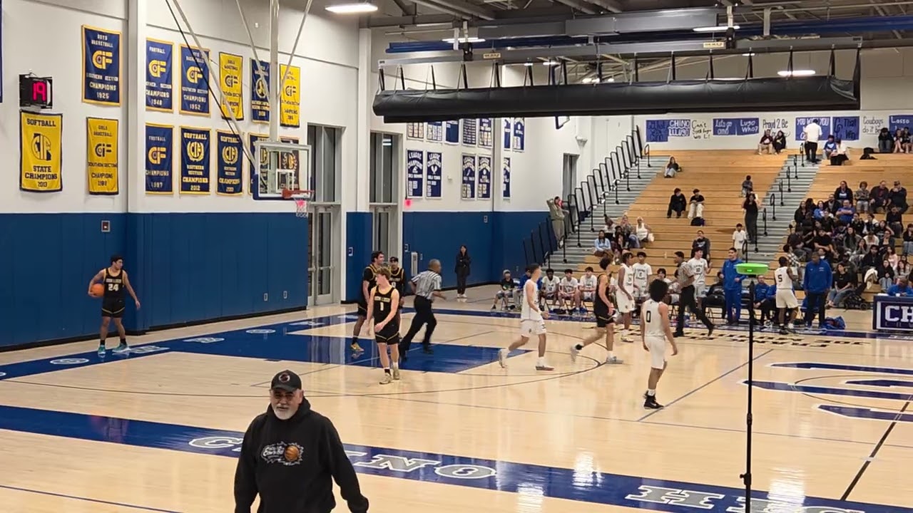 Don Lugo Varsity vs Chino 3rd Quarter 