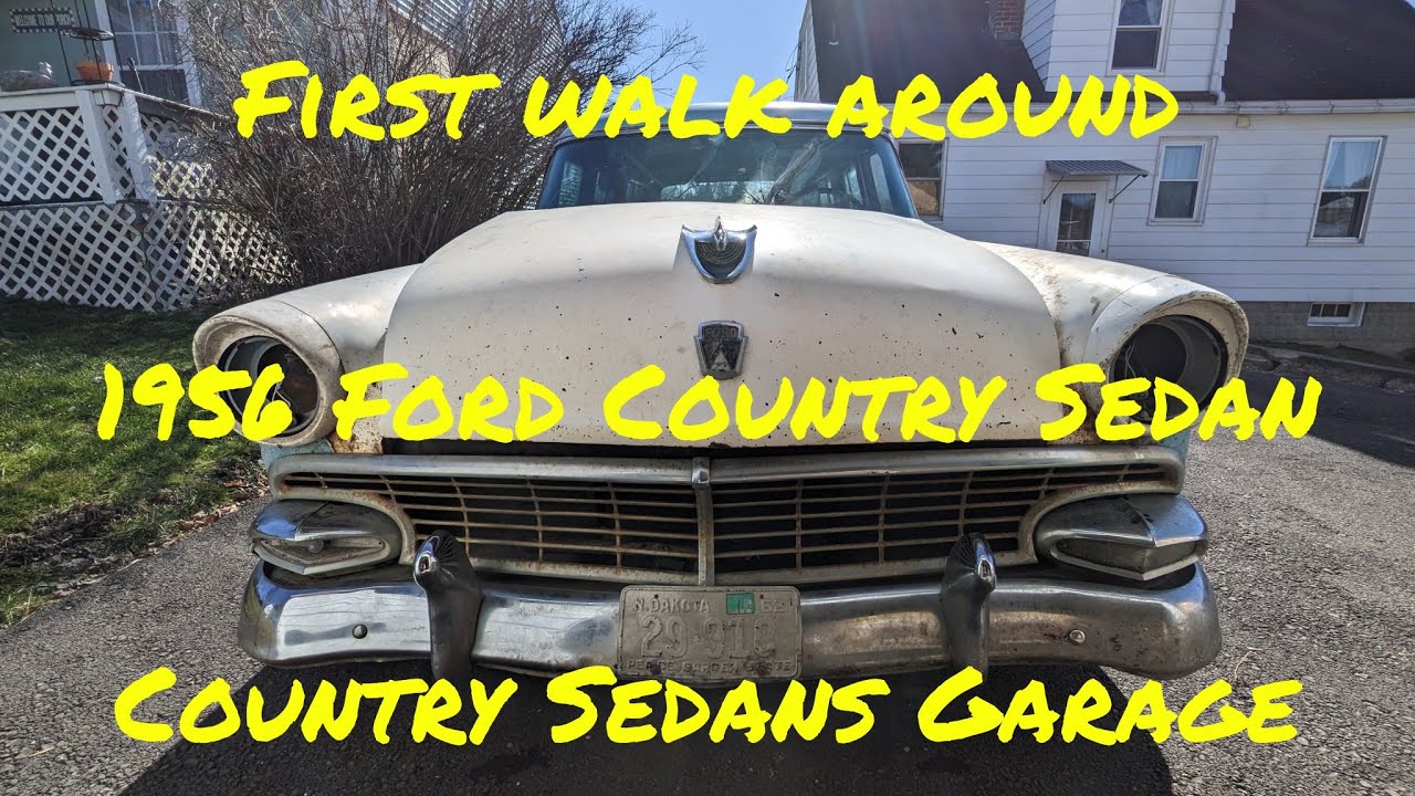 1956 Ford Country Sedan first walk around