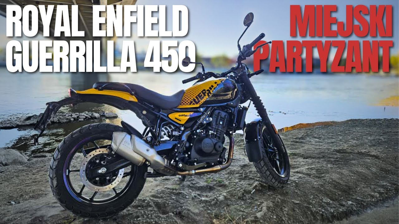 Testujemy! Royal Enfield Guerilla 450, miejski partyzant do zadań codziennych [wady, zalety, opinia]