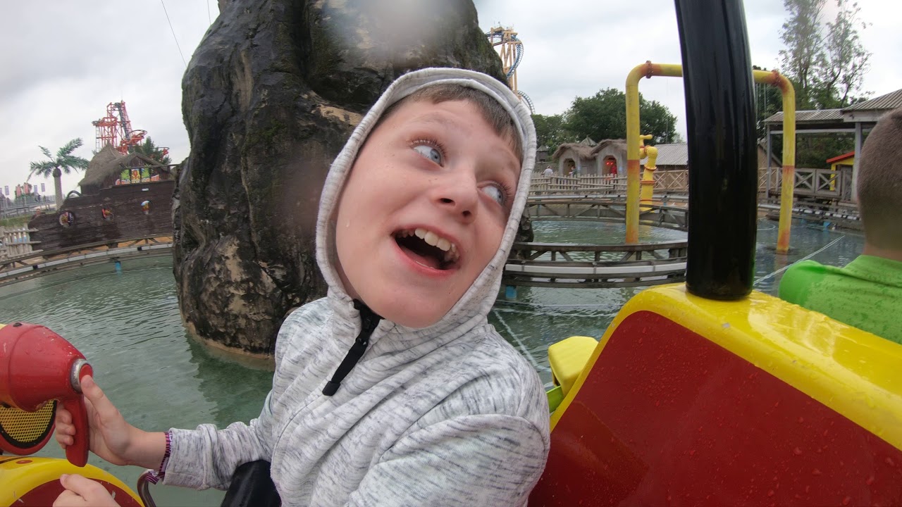 Flamingo Land Splash Battle gopro