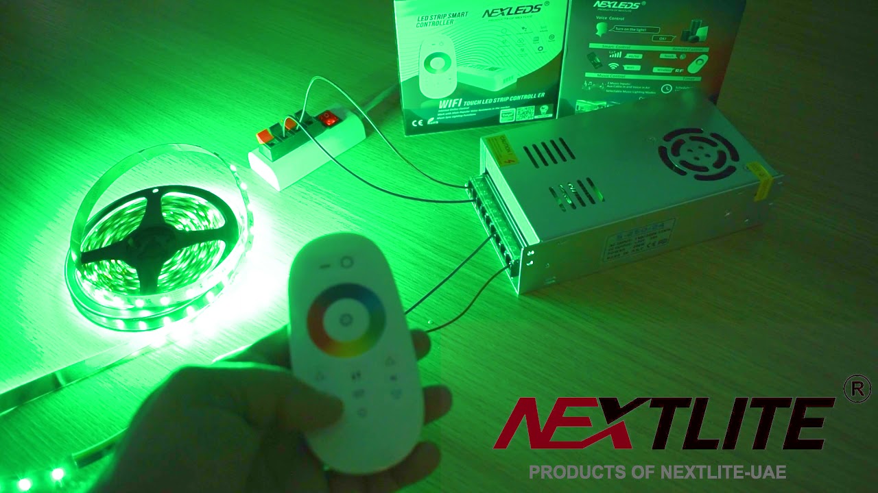 RGBW CONTROLLER CONNECTIONS