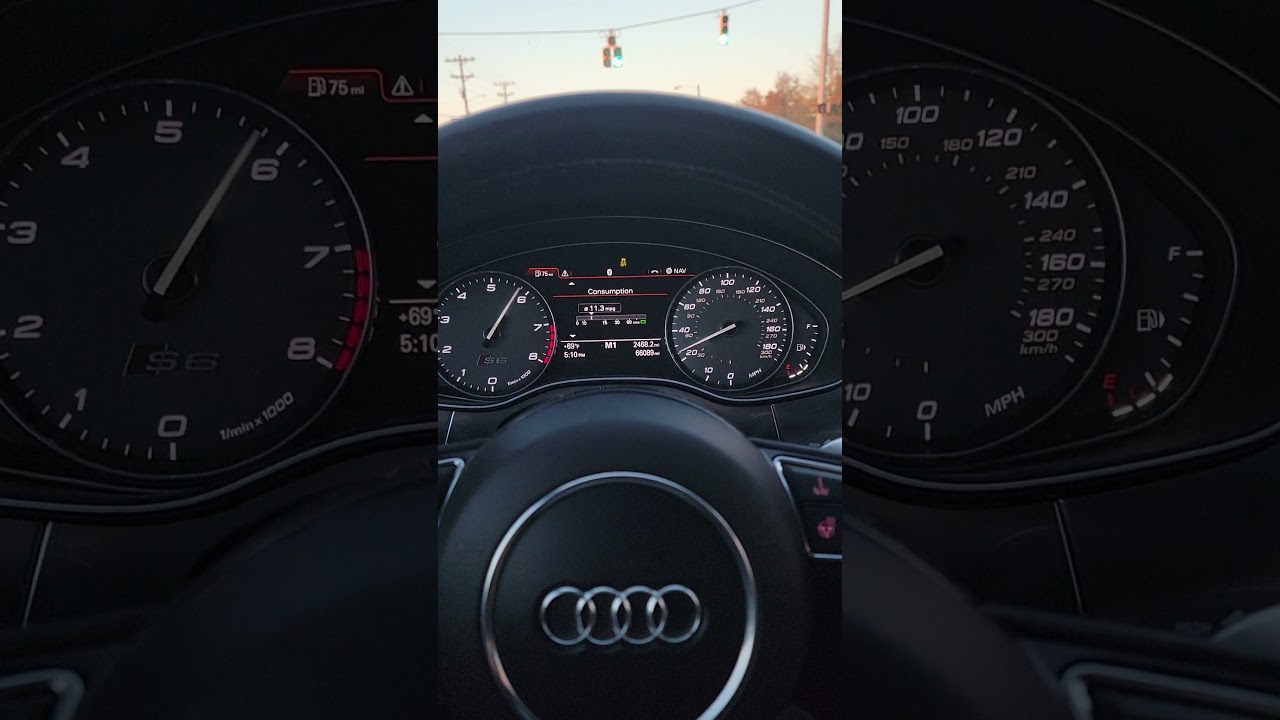 700hp Audi S6 Launch