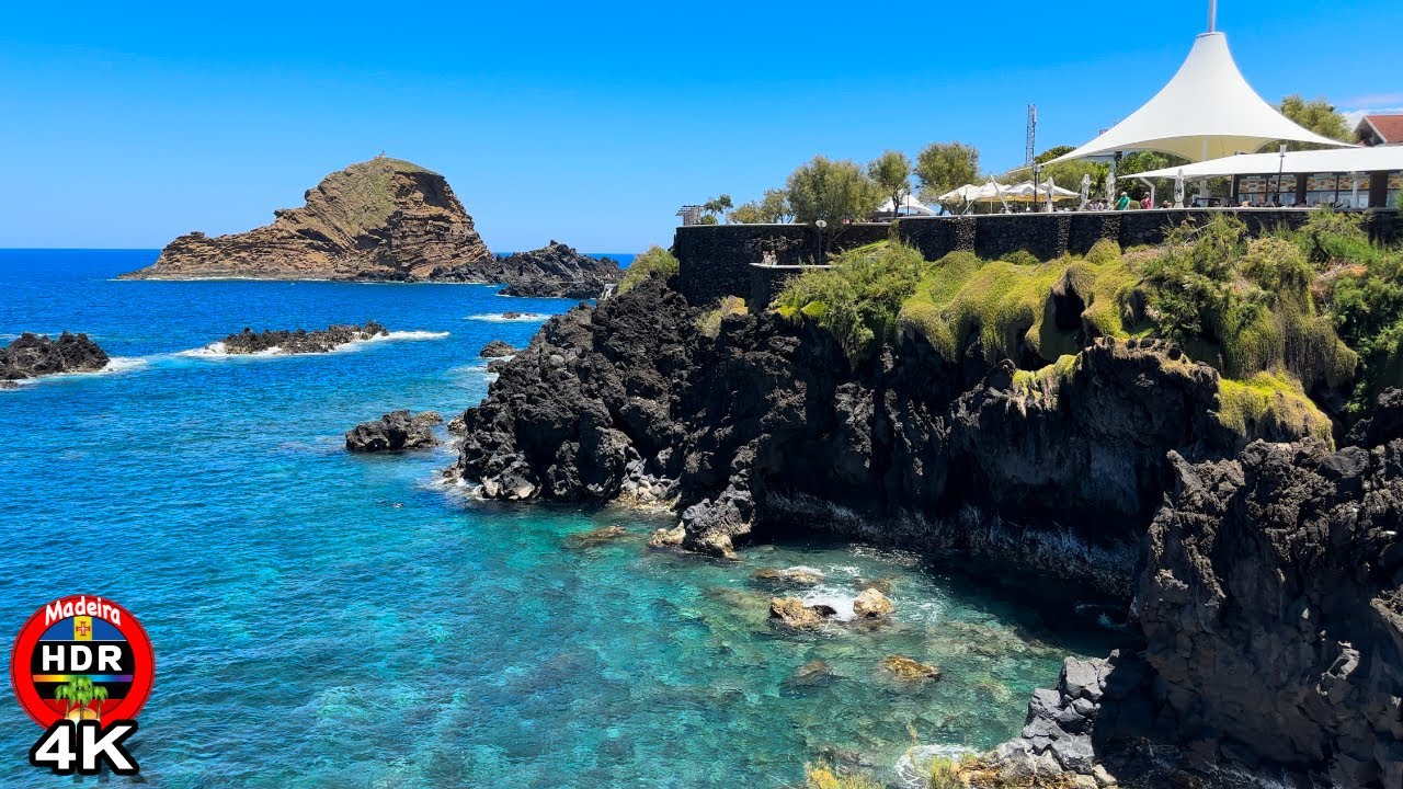 [4K] 🌴MADEIRA - PORTO MONIZ 👣