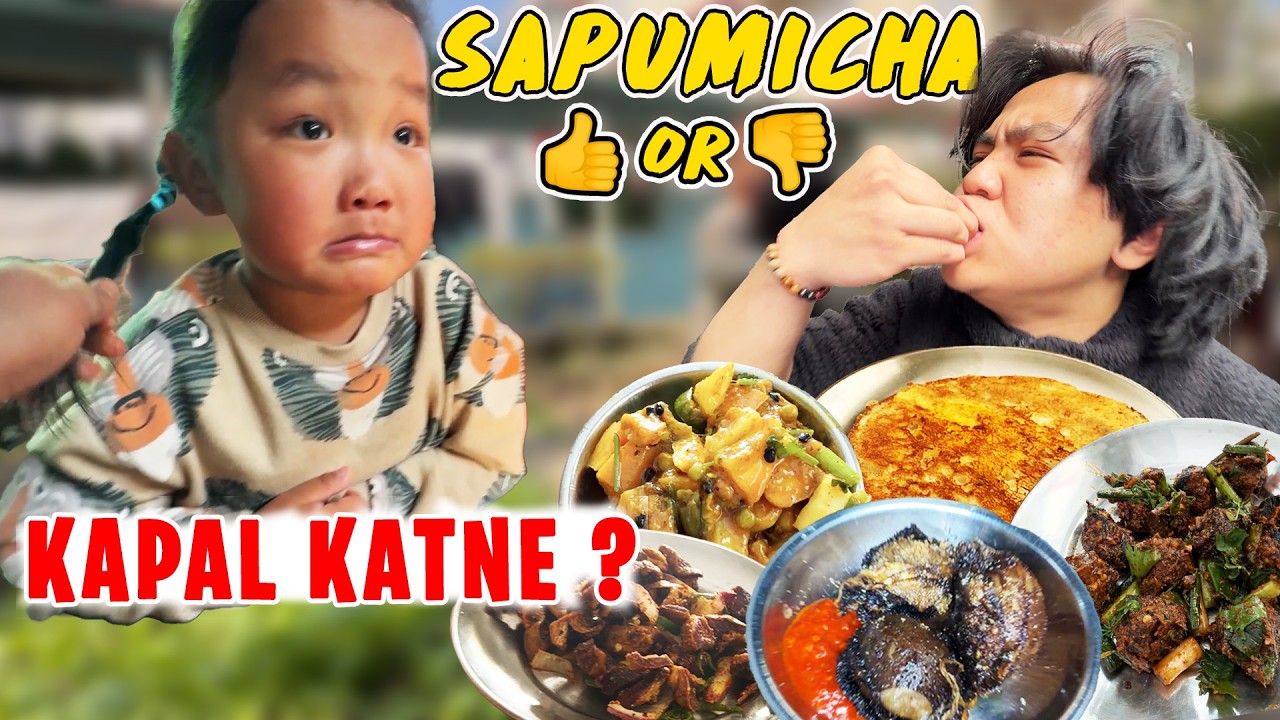 SAHAS KO KAPAL KINA KATNE? 💇‍♂️FINALLY SAPUMICHA KHAYO KALYAN LE😂REACTION😳