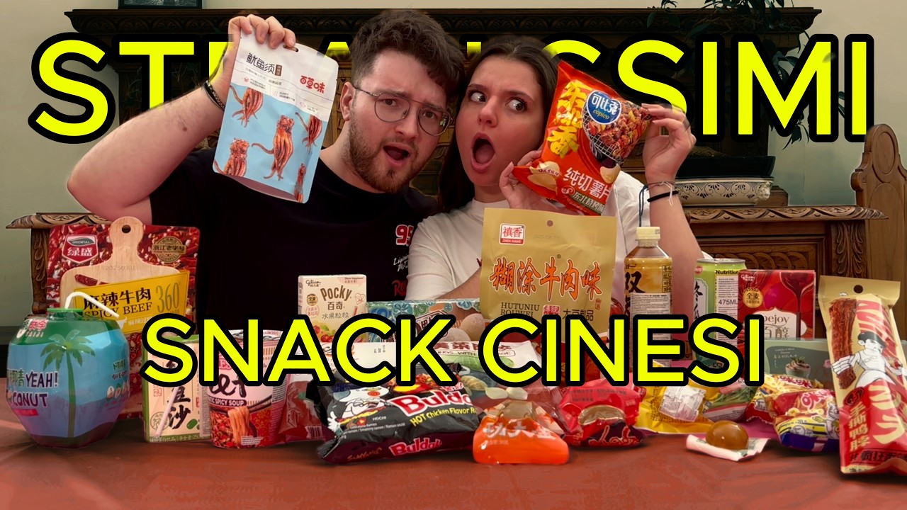 NON dovevamo MANGIARE questi SNACK CINESI! 🤢🤮