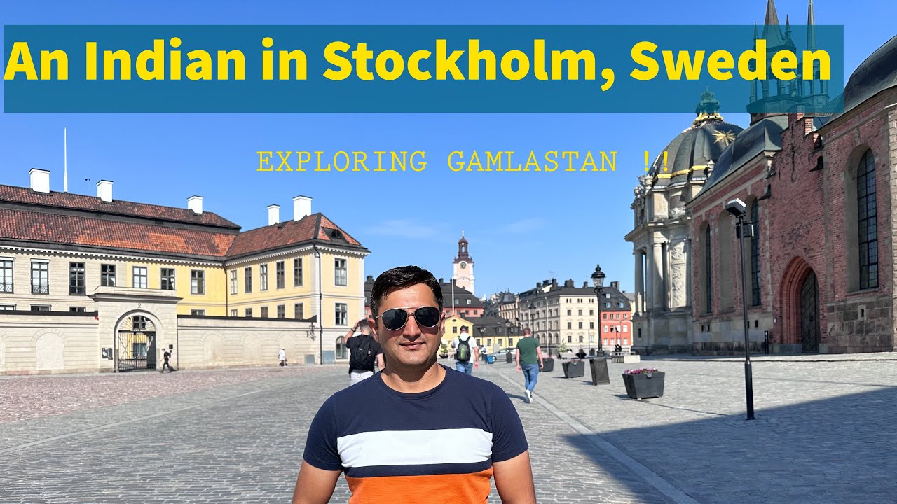 An Indian in Stockholm, Sweden 🇮🇳 🇸🇪 #europe2024 #vivektraveltrails #swedentravel #stockholm #vlog