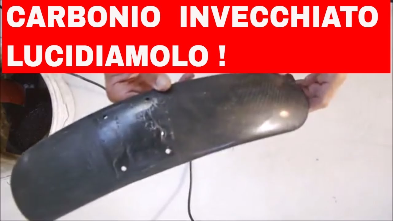 Rinnovare e verniciare la fibra di carbonio