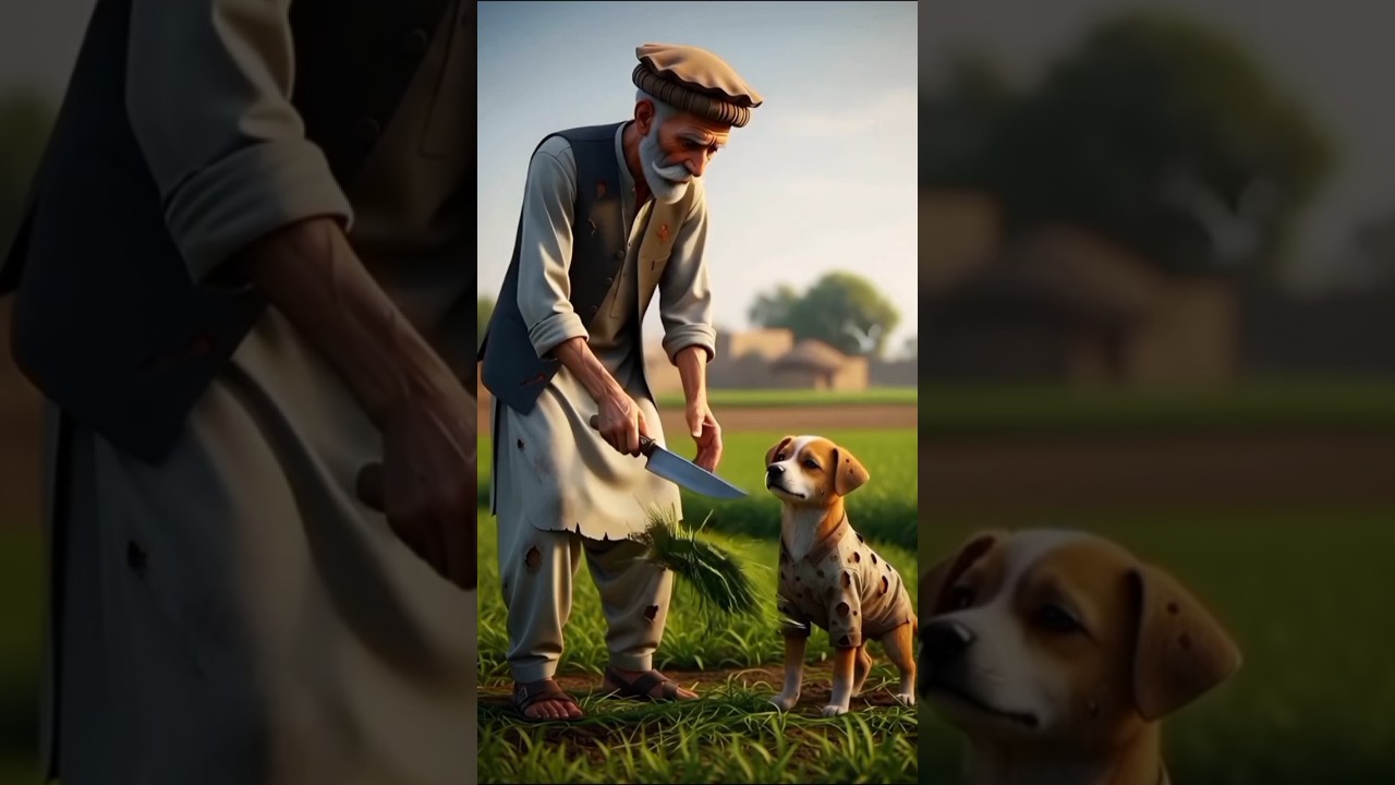 “Homeless Puppy Finds Hope in a Pakistani Village 🌾🐾” ” 
