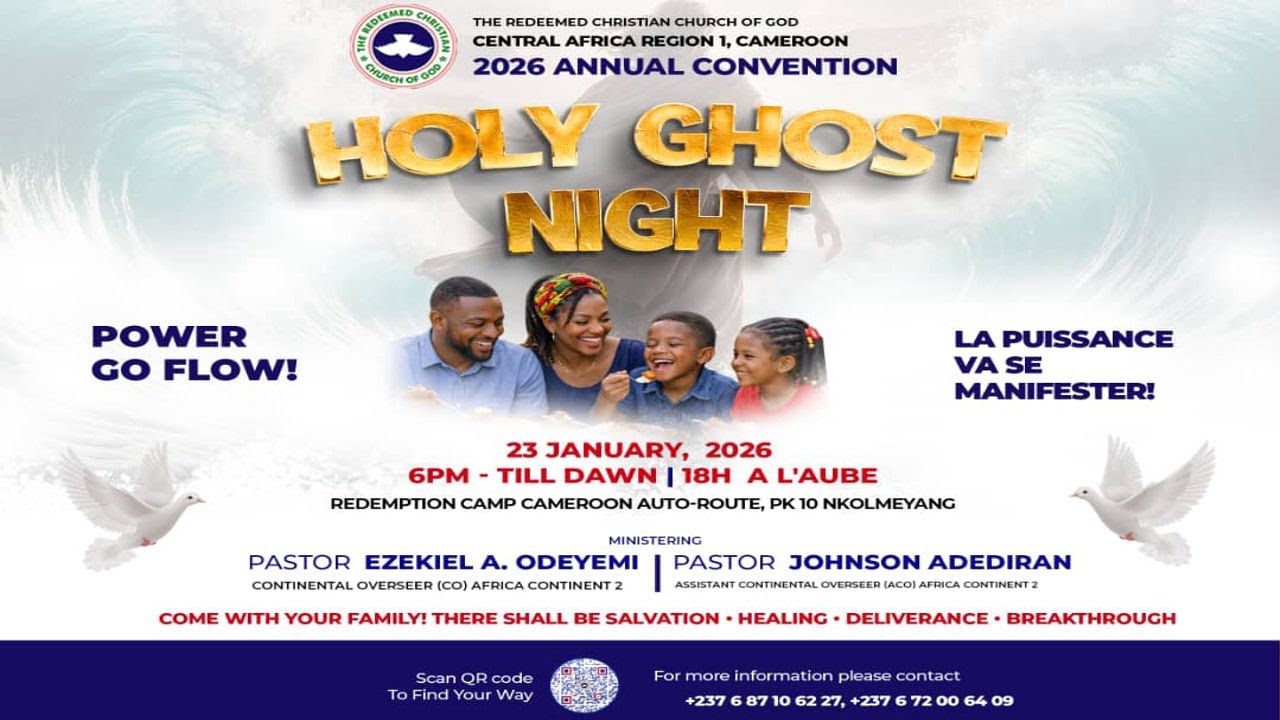 RCCG CENTRAL AFRICA REGION 1 ANNUAL CONVENTION || GOD OF WONDERS